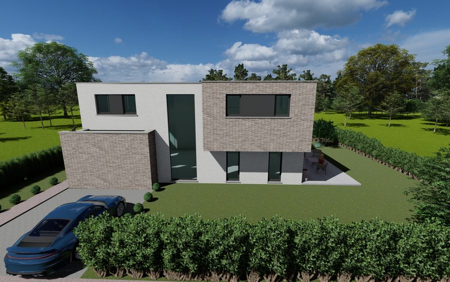 Perspective 3D — Maison à Machelen