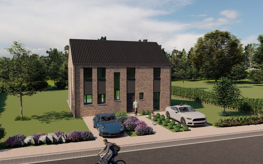Perspective 3D — Maison à Sivry-Rance