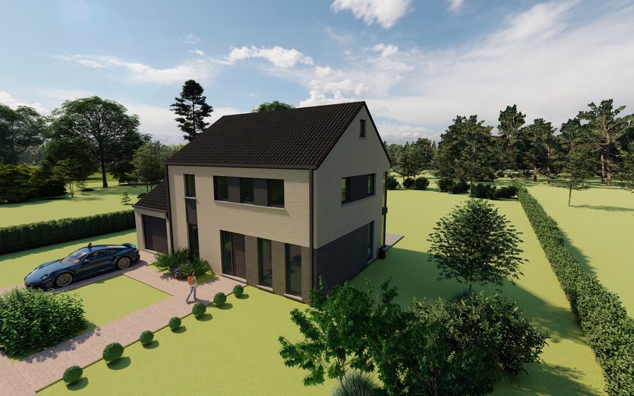 Perspective 3D — Habitation à Liberchies